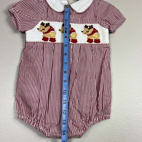 Christmas Reindeer Romper Bubble - Picture 9 of 9